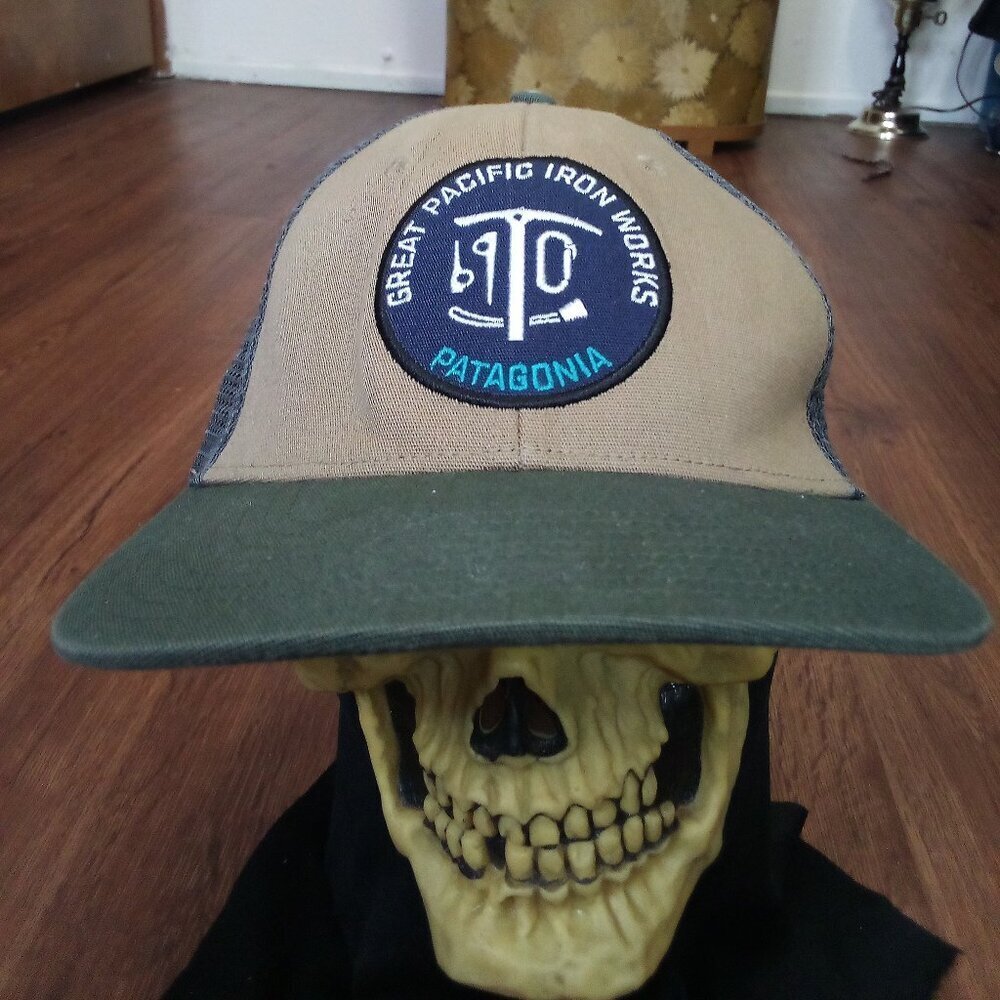 Patagonia Great Pacific Iron Works Patch Snap Mesh Trucker Hat